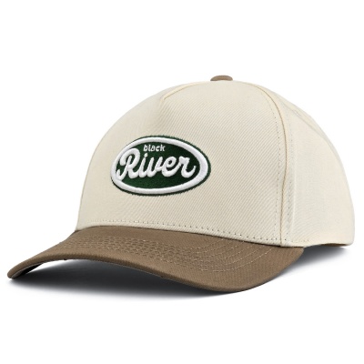 Caps - Black River Waco Cotton Snapback (off-white/kaki)