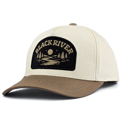 Caps - Black River Wichita Cotton Snapback (off-white/kaki)