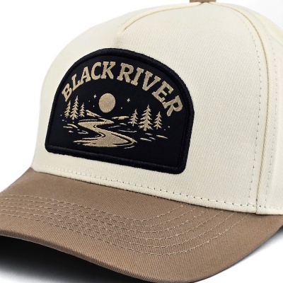Caps - Black River Wichita Cotton Snapback (off-white/kaki)