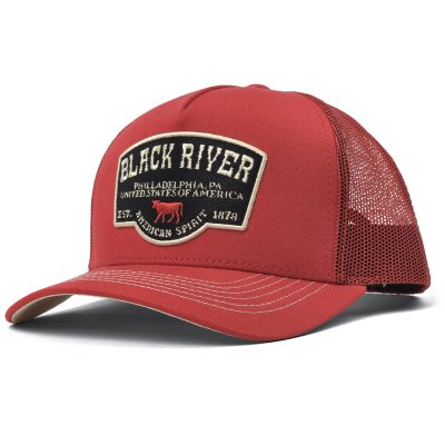Caps - Black River Foundry Trucker (rød)