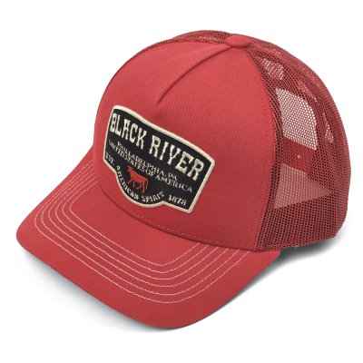 Caps - Black River Foundry Trucker (rød)