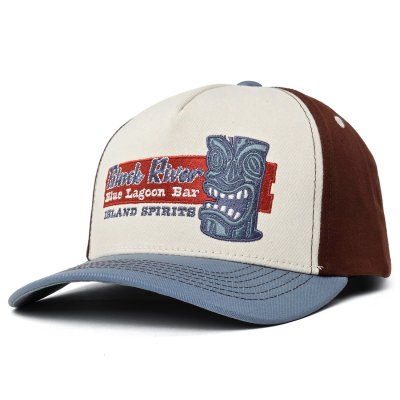Caps - Black River Lagoon Bar Trucker (offwhite/blå)