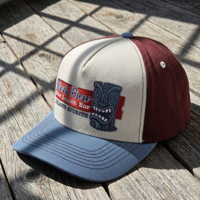 Caps - Black River Lagoon Bar Trucker (offwhite/blå)