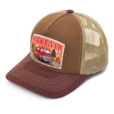 Caps - Black River Camper Trucker (brun)