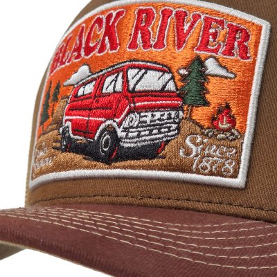Caps - Black River Camper Trucker (brun)