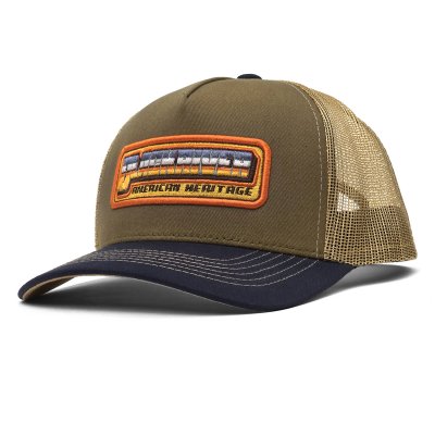 Caps - Black River Transit Trucker (grønn/beige/marineblå)