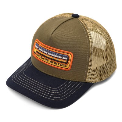 Caps - Black River Transit Trucker (grønn/beige/marineblå)