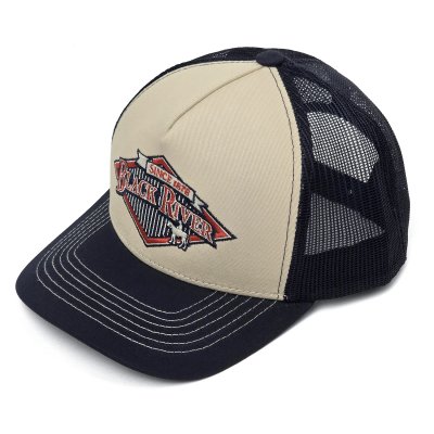 Caps - Black River Legacy Trucker (krem/marineblå)