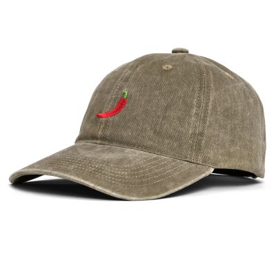 Caps - Gårda Chili Pepper Washed Cap (beige)