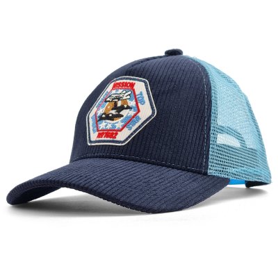 Cap - Gårda Corduroy Trucker Mission (blå)