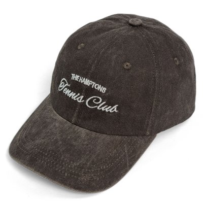 Hette - Gårda Hamptons Tennis Washed Cap (brun)