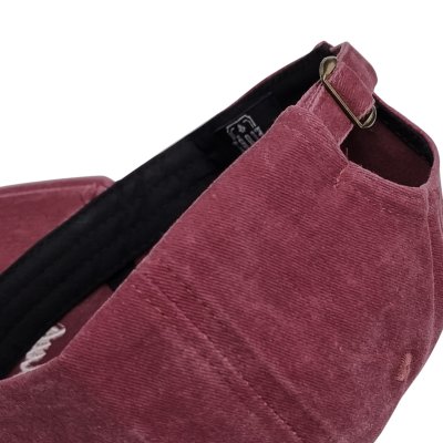 Hette - Gårda Paris Wellnes Washed Cap (rød)