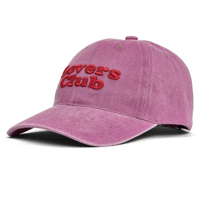 Caps - Gårda Lovers Club Washed Cap (lys rosa)