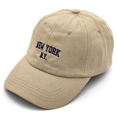 Caps - Gårda New York Dad Cap (beige)