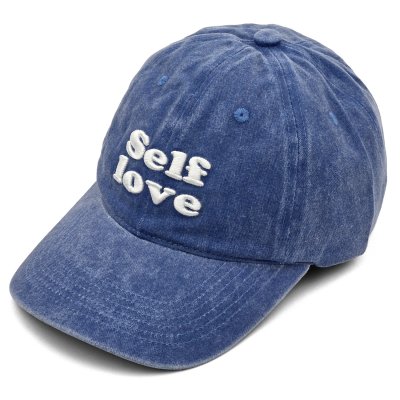 Caps - Gårda Self Love Washed Cap (lyseblått)
