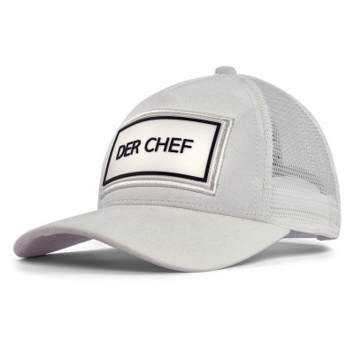 Cap - Gårda Trucker Der Chef (hvit)