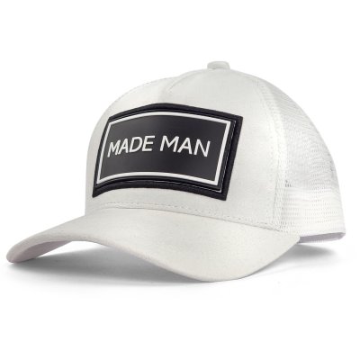 Cap - Gårda Trucker Made Man (hvit)