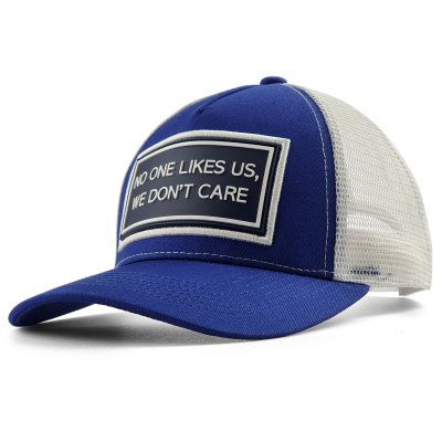 Cap - Gårda Trucker We Don't Care (blå/hvit)