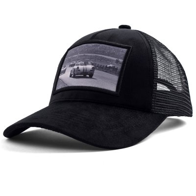 Caps - Gårda Velvet Trucker Classic Cars 4 (svart)