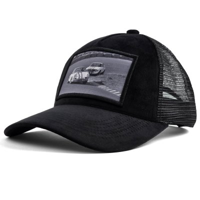 Caps - Gårda Velvet Trucker Classic Cars 5 (svart)