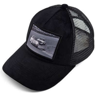 Caps - Gårda Velvet Trucker Classic Cars 5 (svart)