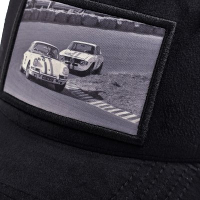 Caps - Gårda Velvet Trucker Classic Cars 5 (svart)