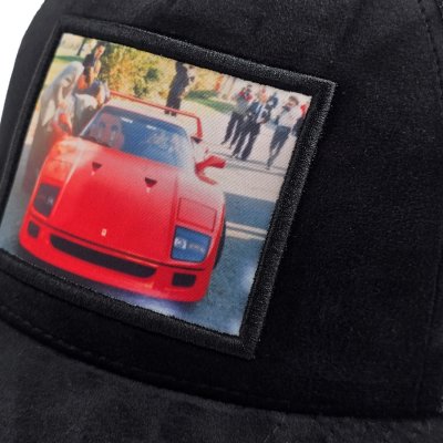 Caps - Gårda Velvet Trucker Classic Cars 7 (svart)
