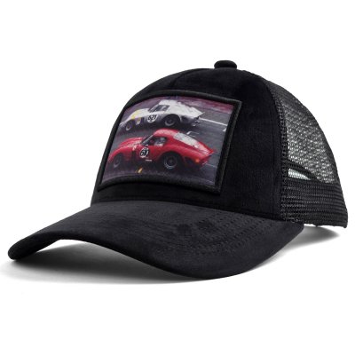 Caps - Gårda Velvet Trucker Classic Cars 8 (svart)