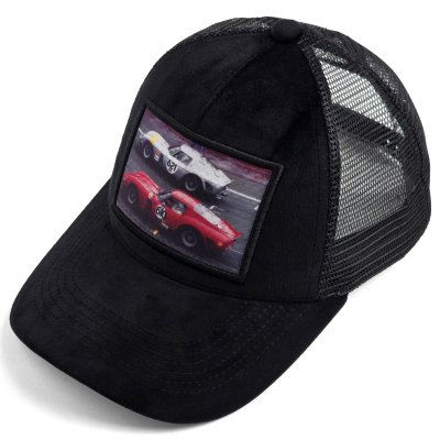 Caps - Gårda Velvet Trucker Classic Cars 8 (svart)