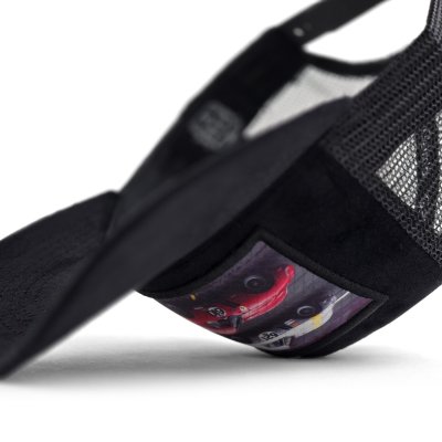 Caps - Gårda Velvet Trucker Classic Cars 8 (svart)