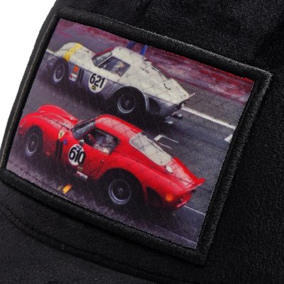 Caps - Gårda Velvet Trucker Classic Cars 8 (svart)