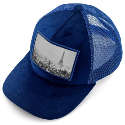 Caps - Gårda Velvet Trucker Paris (blå)