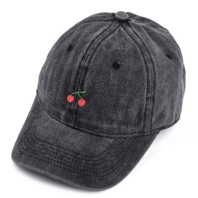 Caps - Gårda Cherry Washed Cap (grå)