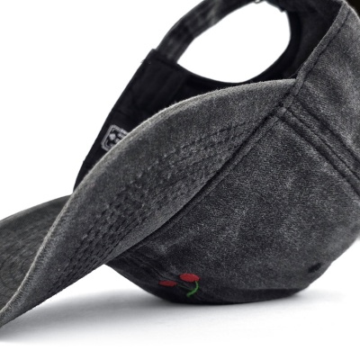 Caps - Gårda Cherry Washed Cap (grå)