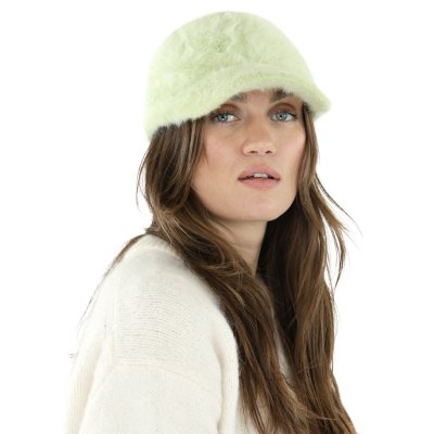 Caps - Gårda Audenarde Angora Cap (limegrønn)