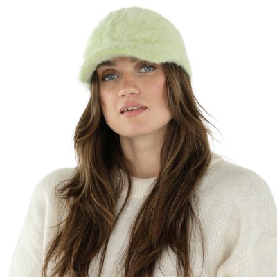 Caps - Gårda Audenarde Angora Cap (limegrønn)