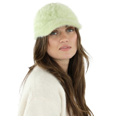 Caps - Gårda Audenarde Angora Cap (limegrønn)