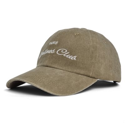Hette - Gårda Paris Wellnes Washed Cap (kaki)