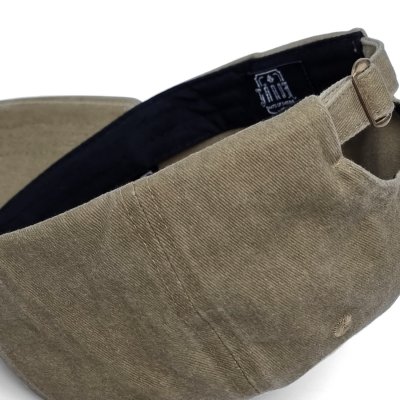 Hette - Gårda Paris Wellnes Washed Cap (kaki)