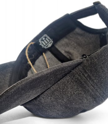 Hette - Gårda Denim Baseball Cap (svart)