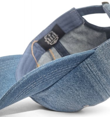 Hette - Gårda Denim Baseball Cap (blå)