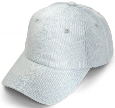 Hette - Gårda Denim Baseball Cap (lyse blå)