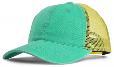 Caps - Gårda Finley Washed Trucker (grønn/gul)