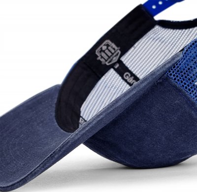Caps - Gårda Finley Washed Trucker (marineblå)