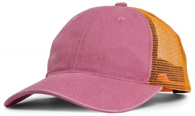 Caps - Gårda Finley Washed Trucker (rosa/oransje)