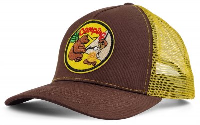 Cap - Gårda Trucker Camping Bear (brun)