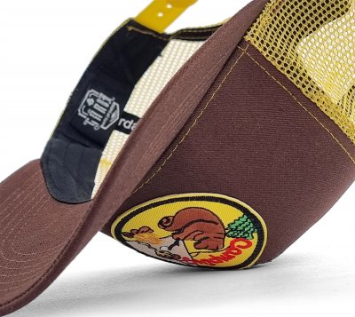 Cap - Gårda Trucker Camping Bear (brun)