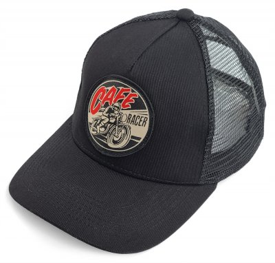 Cap - Gårda Trucker Cafe Racer (svart)