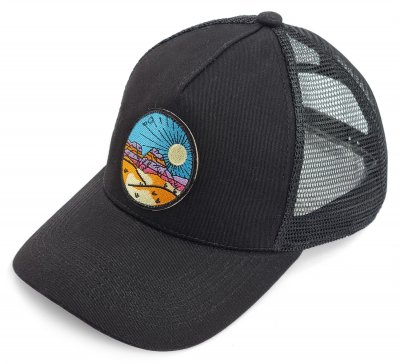 Cap - Gårda Trucker Desert Cliffs (svart)