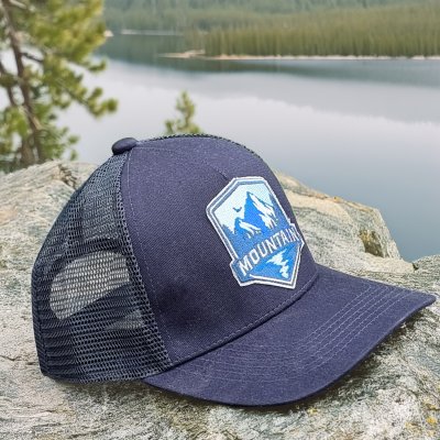 Cap - Gårda Trucker Mountain (blå)